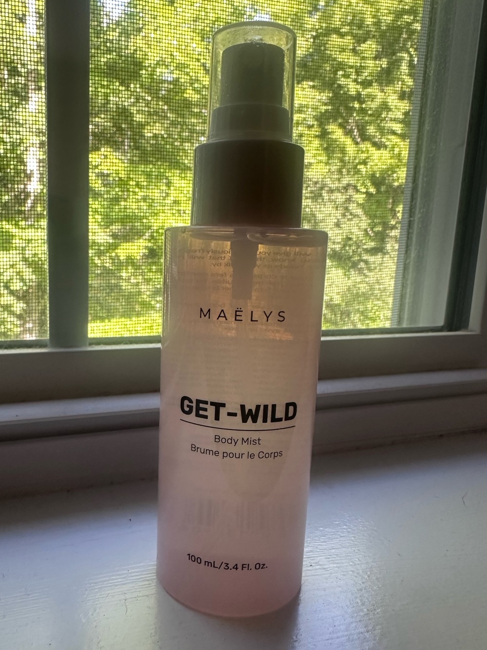 Maelys Get-Wild Pink Body Mist - Light Floral Fragrance